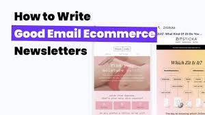 Ecommerce Newsletter Strategy